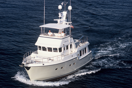 Nordhavn motor cruiser